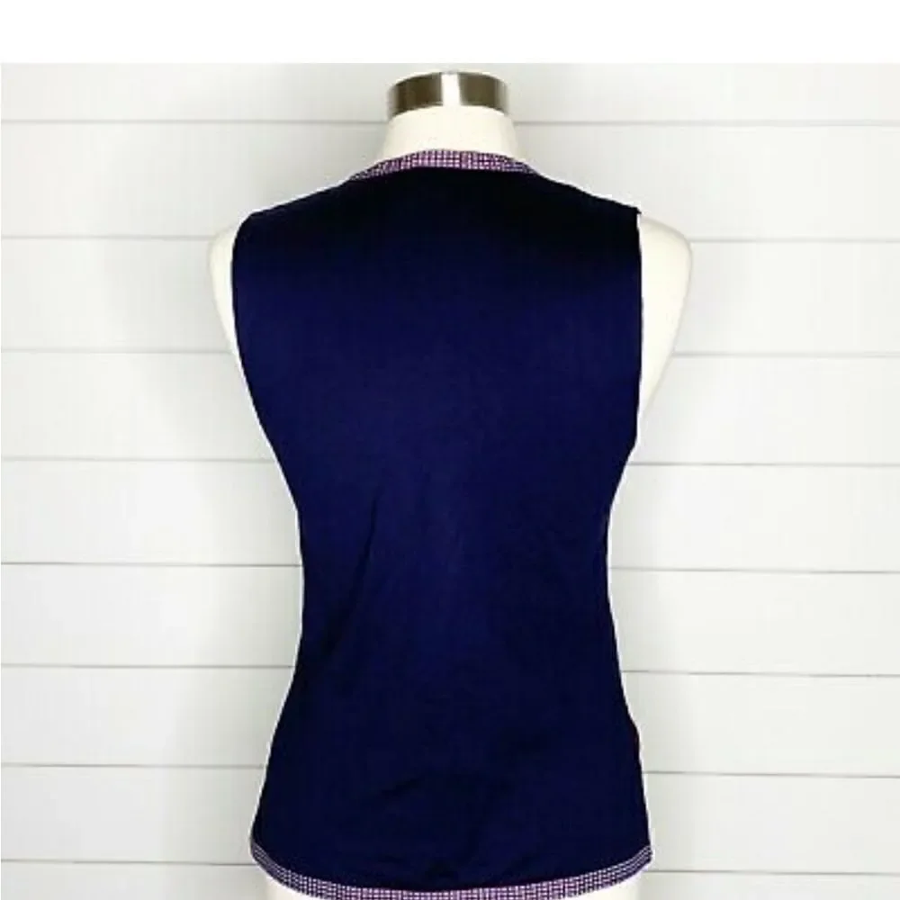 J CREW Tie Neck Tank Top
